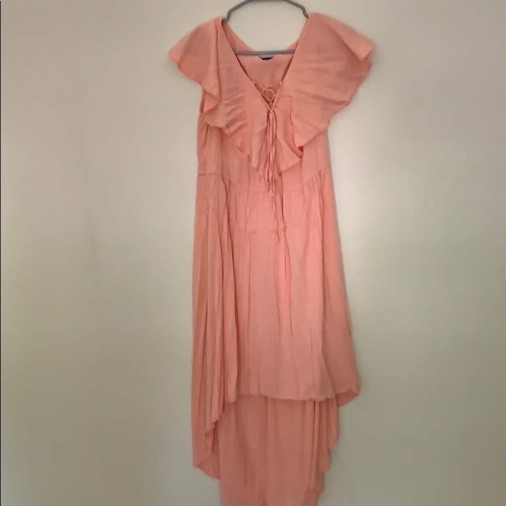 Coral Summer Dress